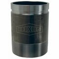 Dixon AN Series Long Pipe Style Adapter Nipple, 5 in Nominal, MNPT x Weld End Style, Carbon Steel, Domesti A715